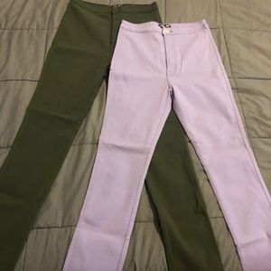 Super stretchy jeggings (2 pair)